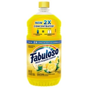Fabuloso refreshing lemon scented multi-purpose cleaner 